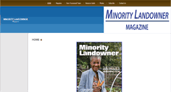 Desktop Screenshot of minoritylandowner.com